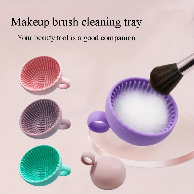 Beauty Makeup Box - Силиконовая чаша для очистки кистей для