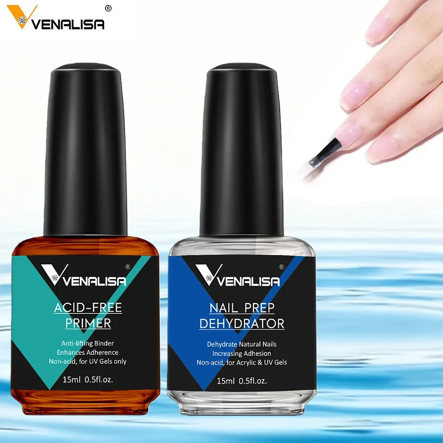 Nail Dehydrator Primer - Набор из 2-х средств: дезинфектор для
