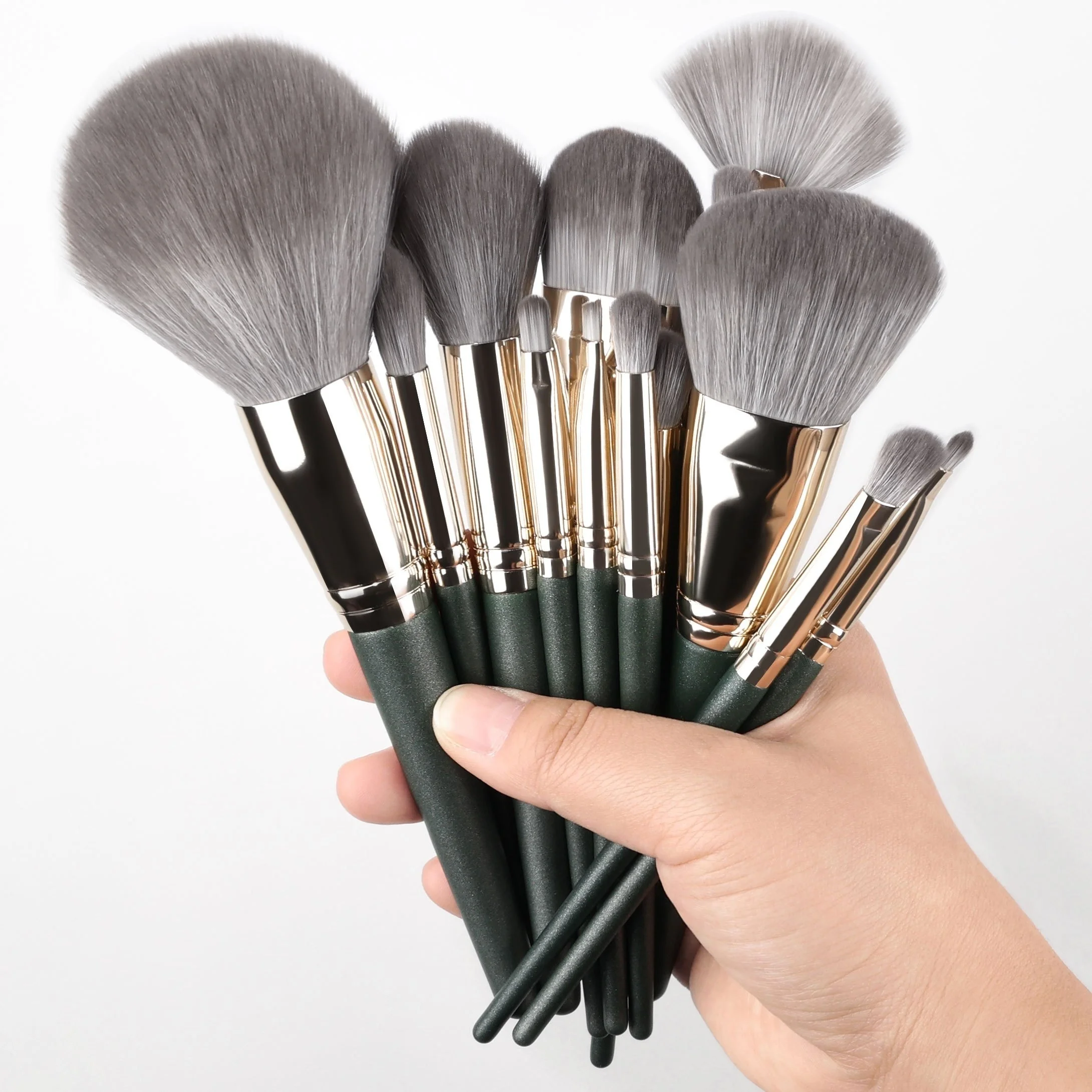 Huda Beauty Makeup Brush Set - 14-х предметный набор кистей для макияжа,