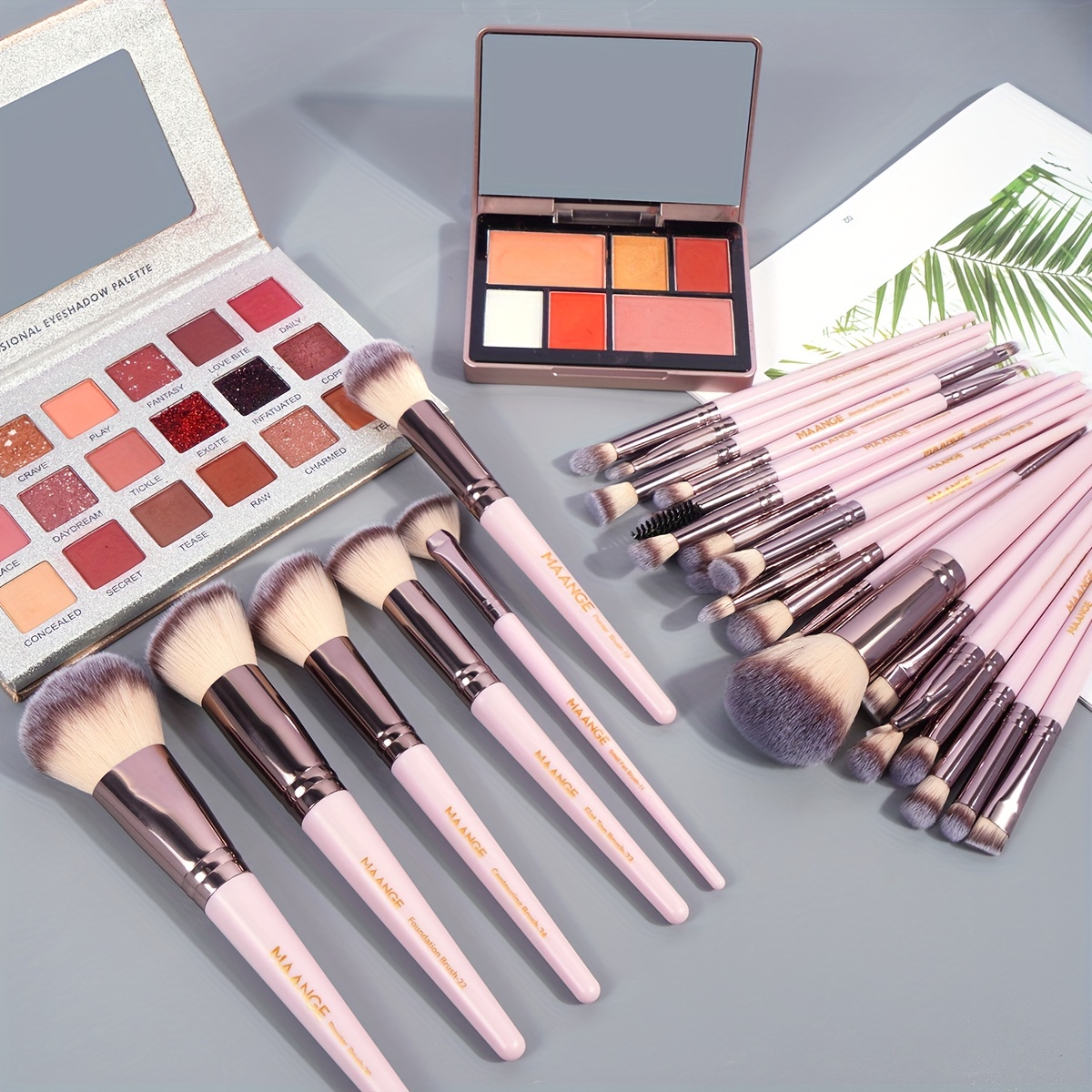 MAANGE 30 шт. Профессиональный – обзор и цена Huda Beauty Makeup Brush Set
