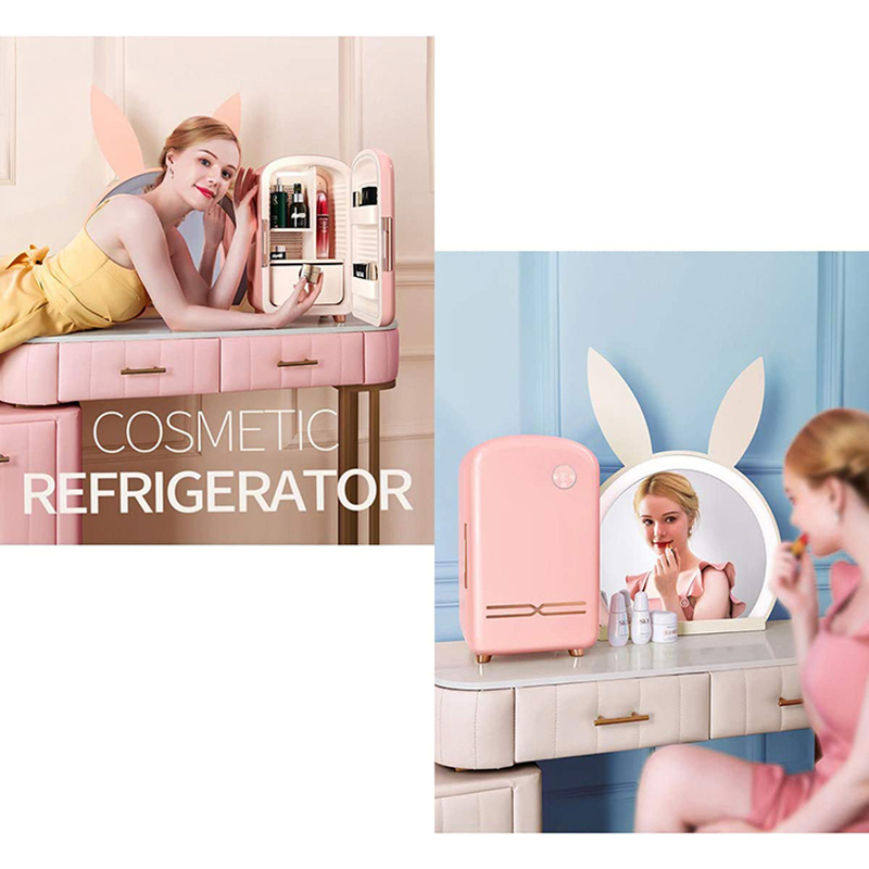 Бытовой мини-холодильник 12л,  – обзор и цена Beauty Makeup Fridge