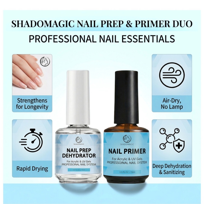 15 мл праймера для ногтей, дег – обзор и цена Nail Dehydrator Primer