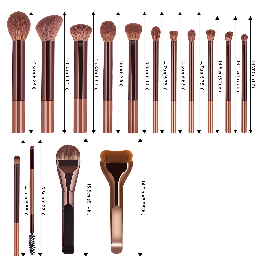 Набор из 15 кистей для макияжа – обзор и цена Huda Beauty Makeup Brush Set
