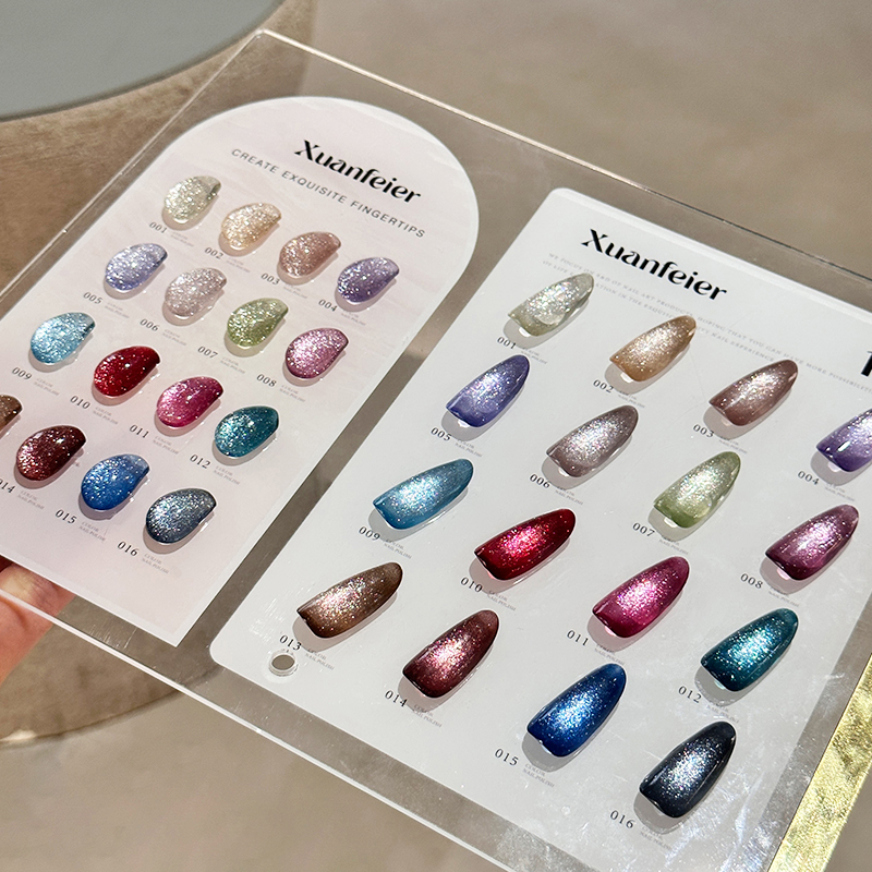 Набор гель-лаков «Кошачий глаз – обзор и цена Gel Nail Polish