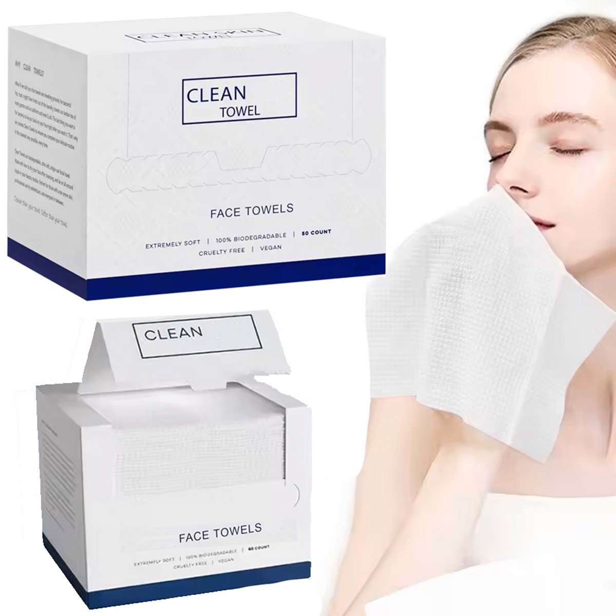 50 шт./упаковка Одноразовые са – обзор и цена Beauty Makeup Box