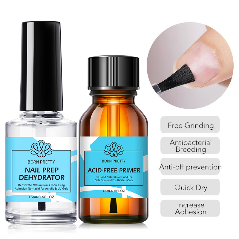 BORN PRETTY 2 шт. 15 мл Прайме – обзор и цена Nail Dehydrator Primer