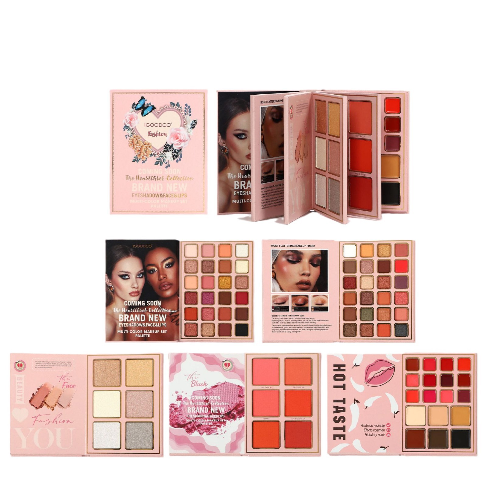 Профессиональный набор палеток – обзор и цена Beauty Makeup Book
