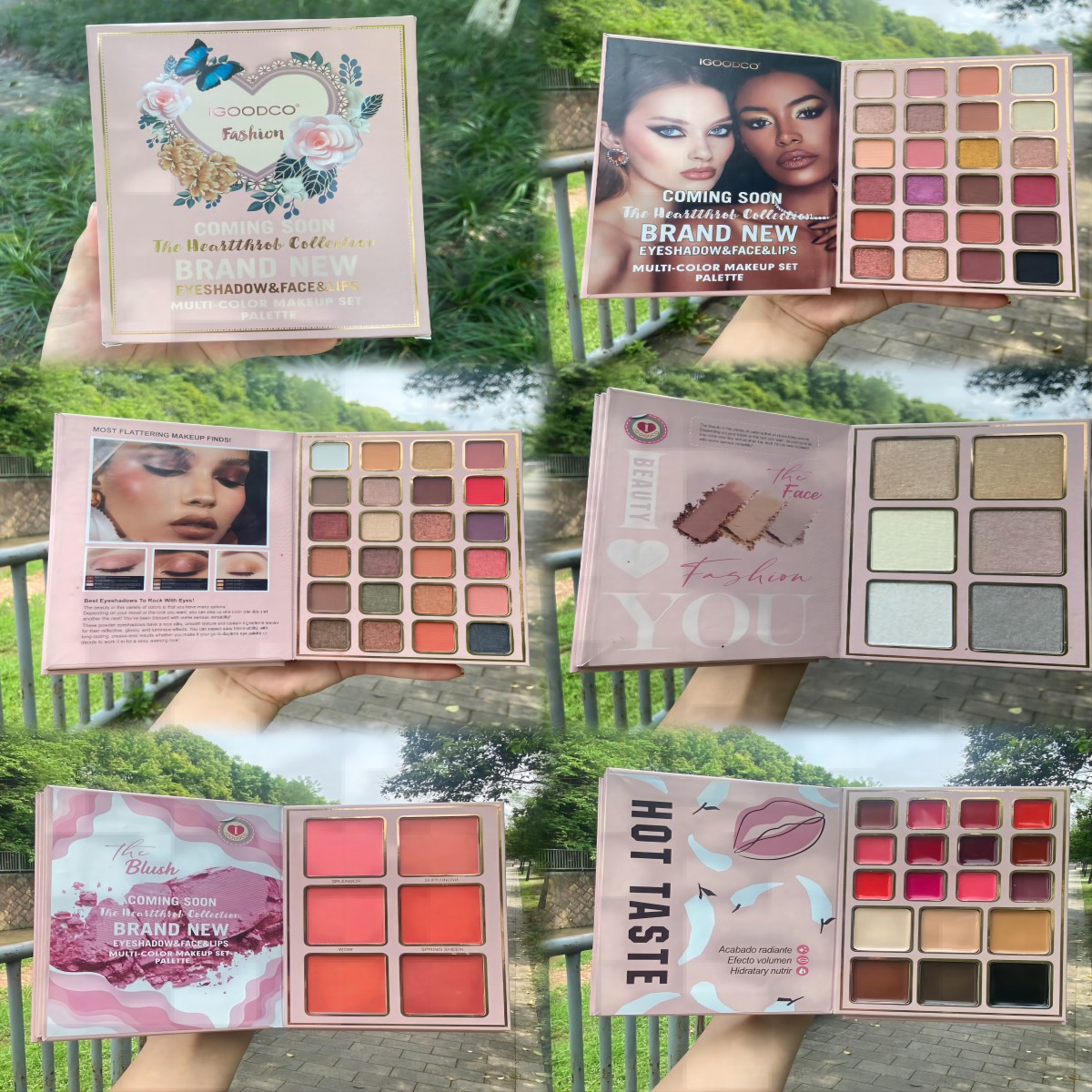 Профессиональный набор палеток – обзор и цена Beauty Makeup Book