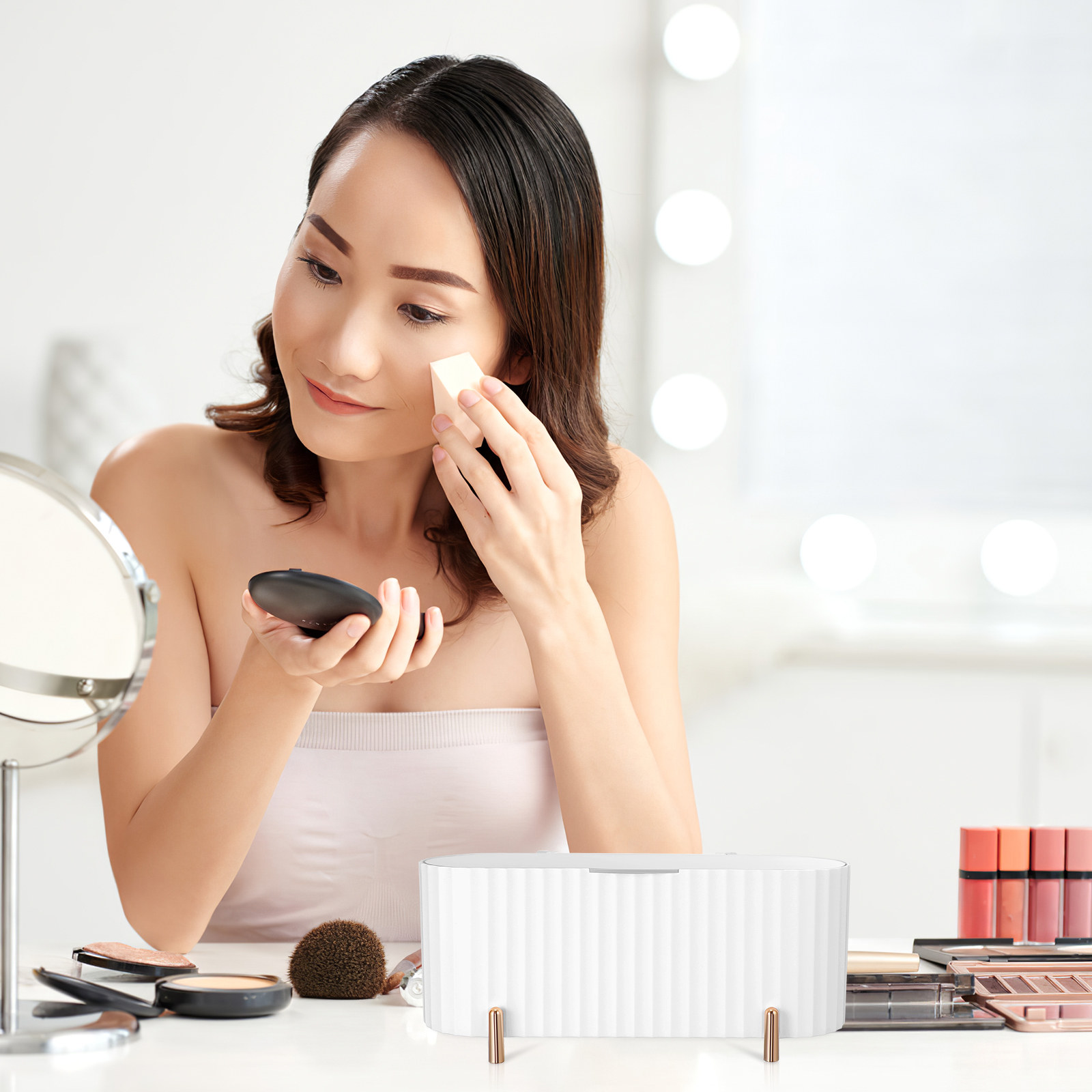 2 шт. Органайзер для хранения  – обзор и цена Beauty Makeup Box